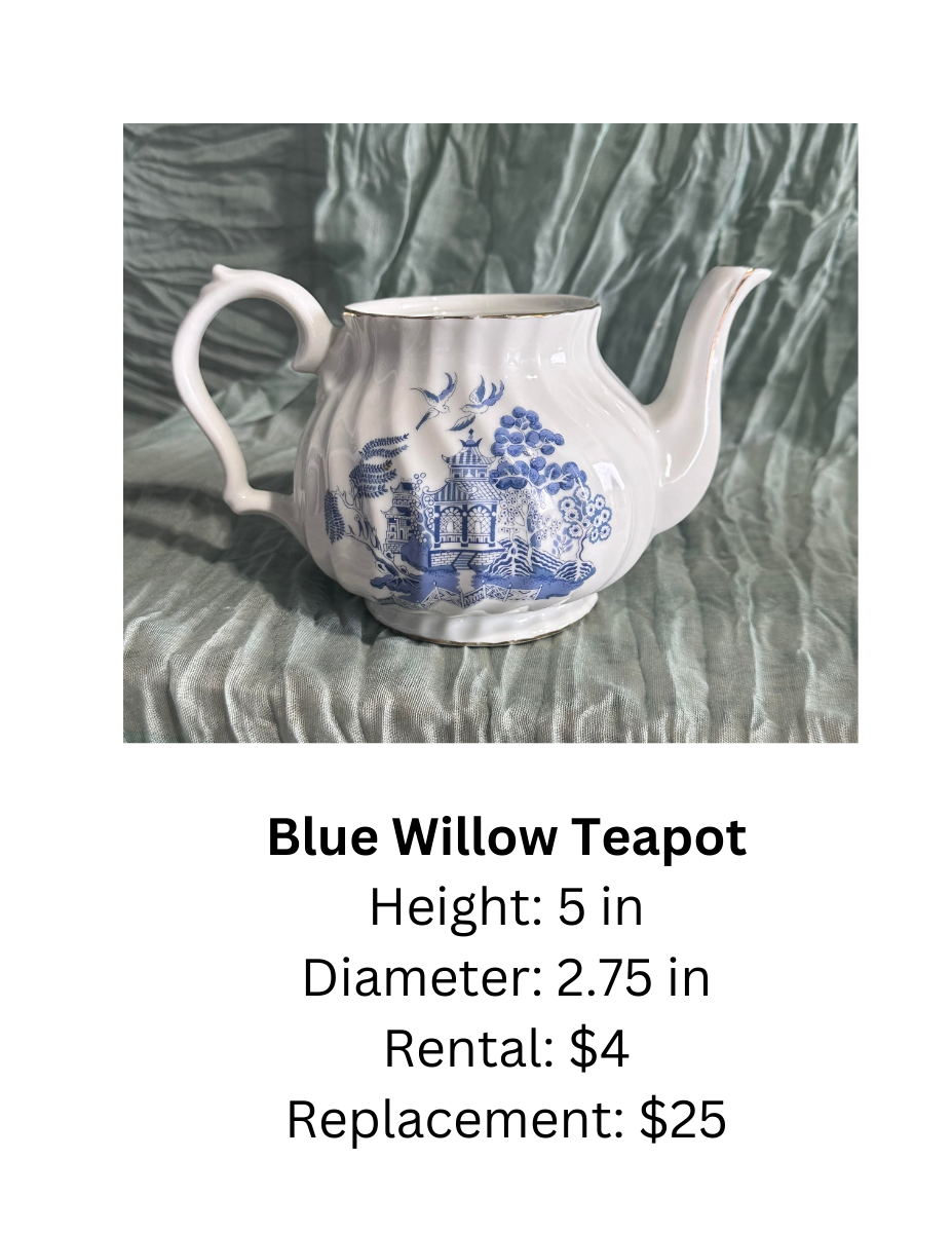Blue Willow Teapot
