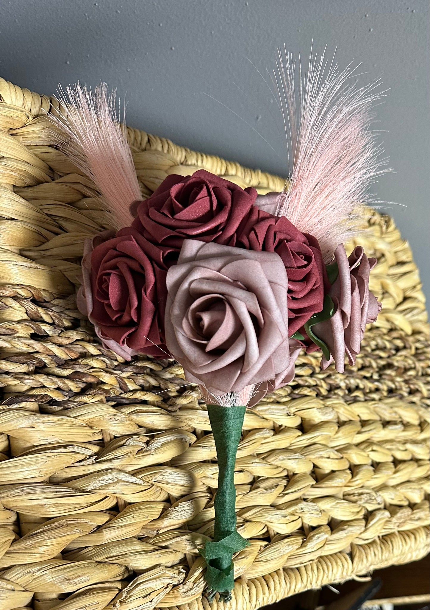 Pink Feather Bouquet