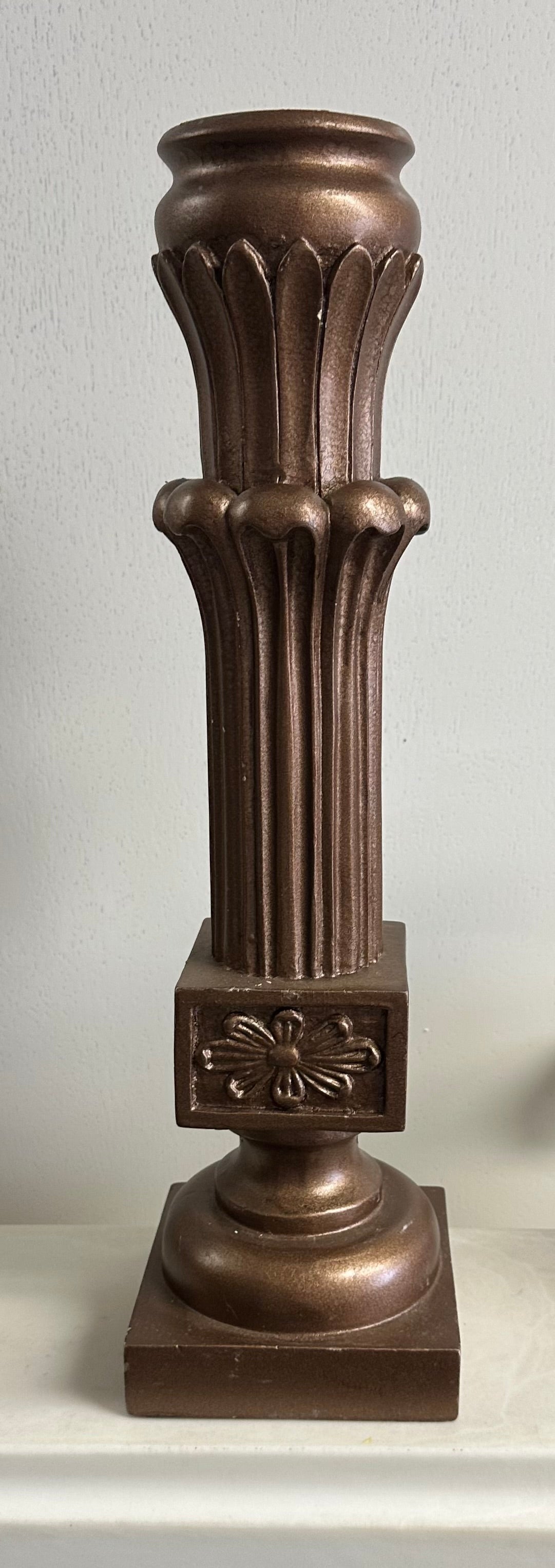Brown Candle Holder