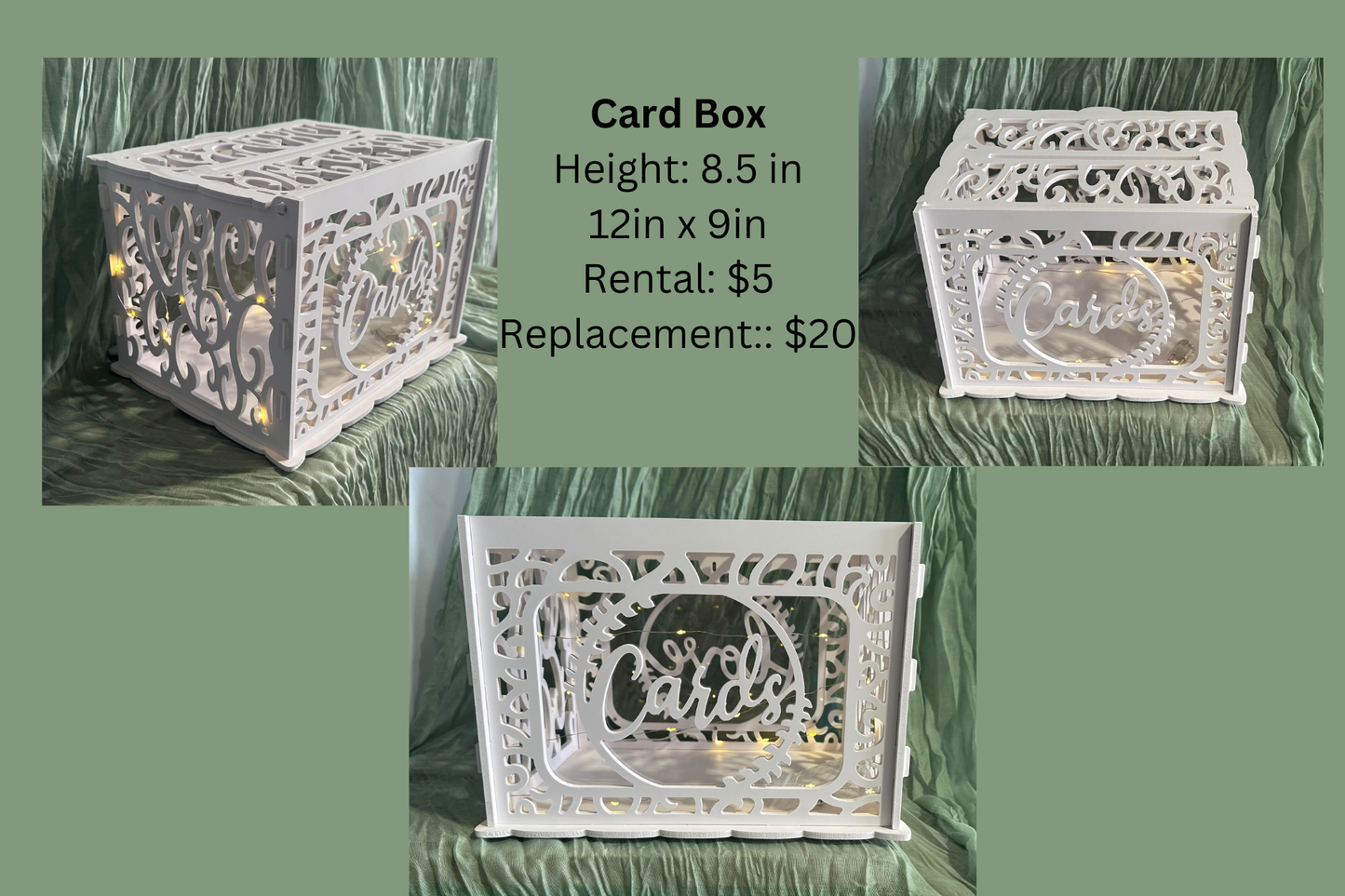 "Love" Card Box