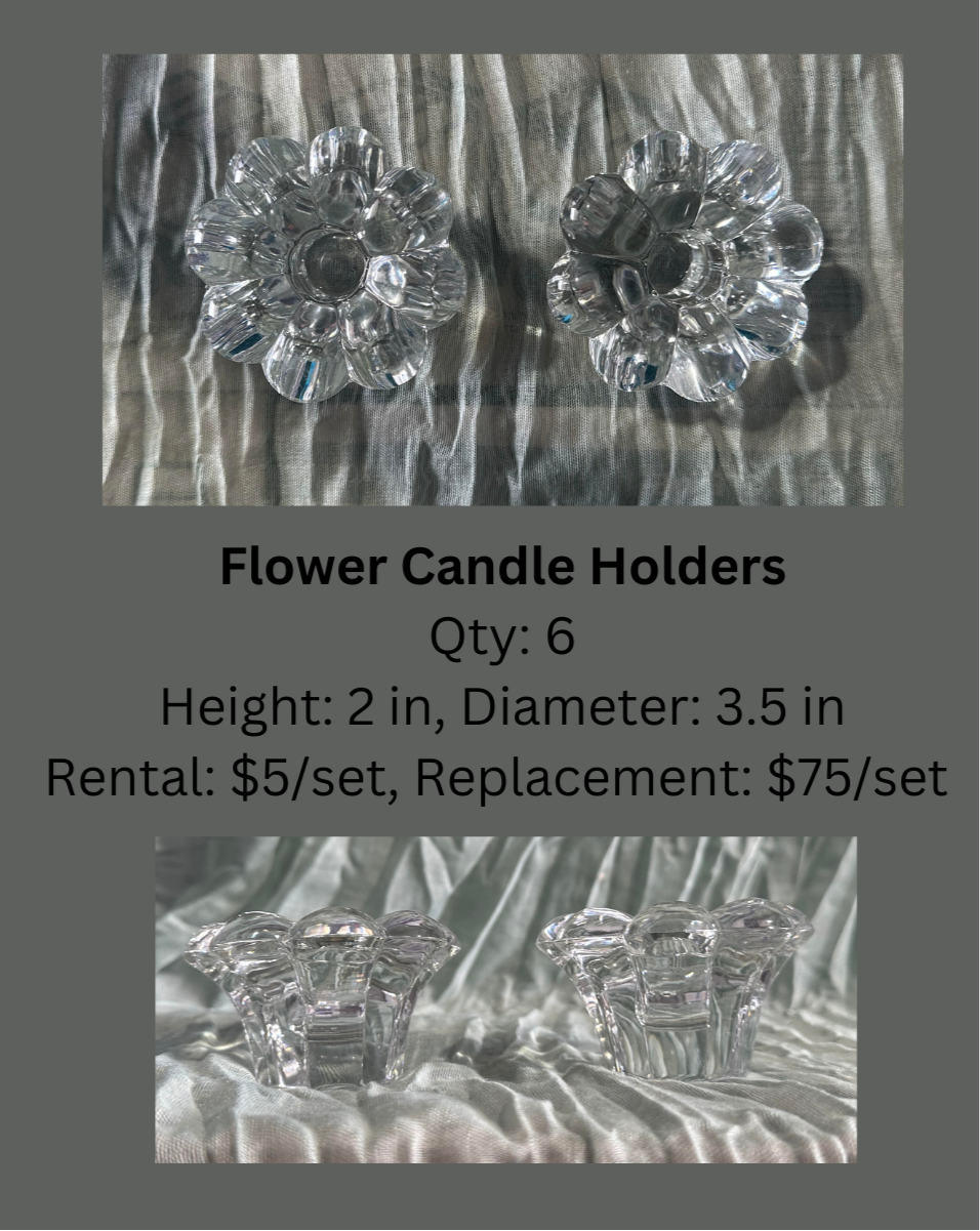Flower Candle Holders