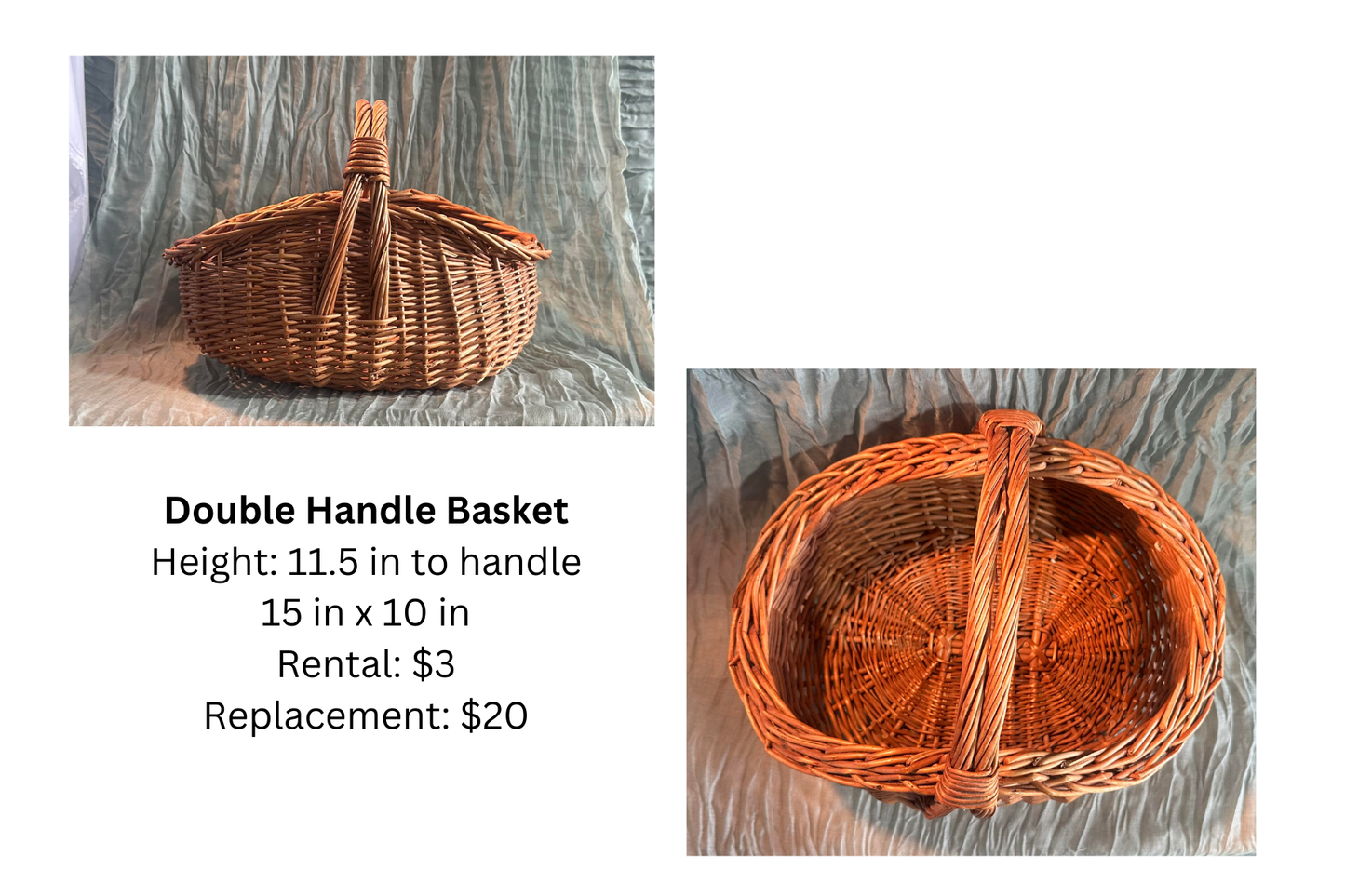 Double Handle Basket