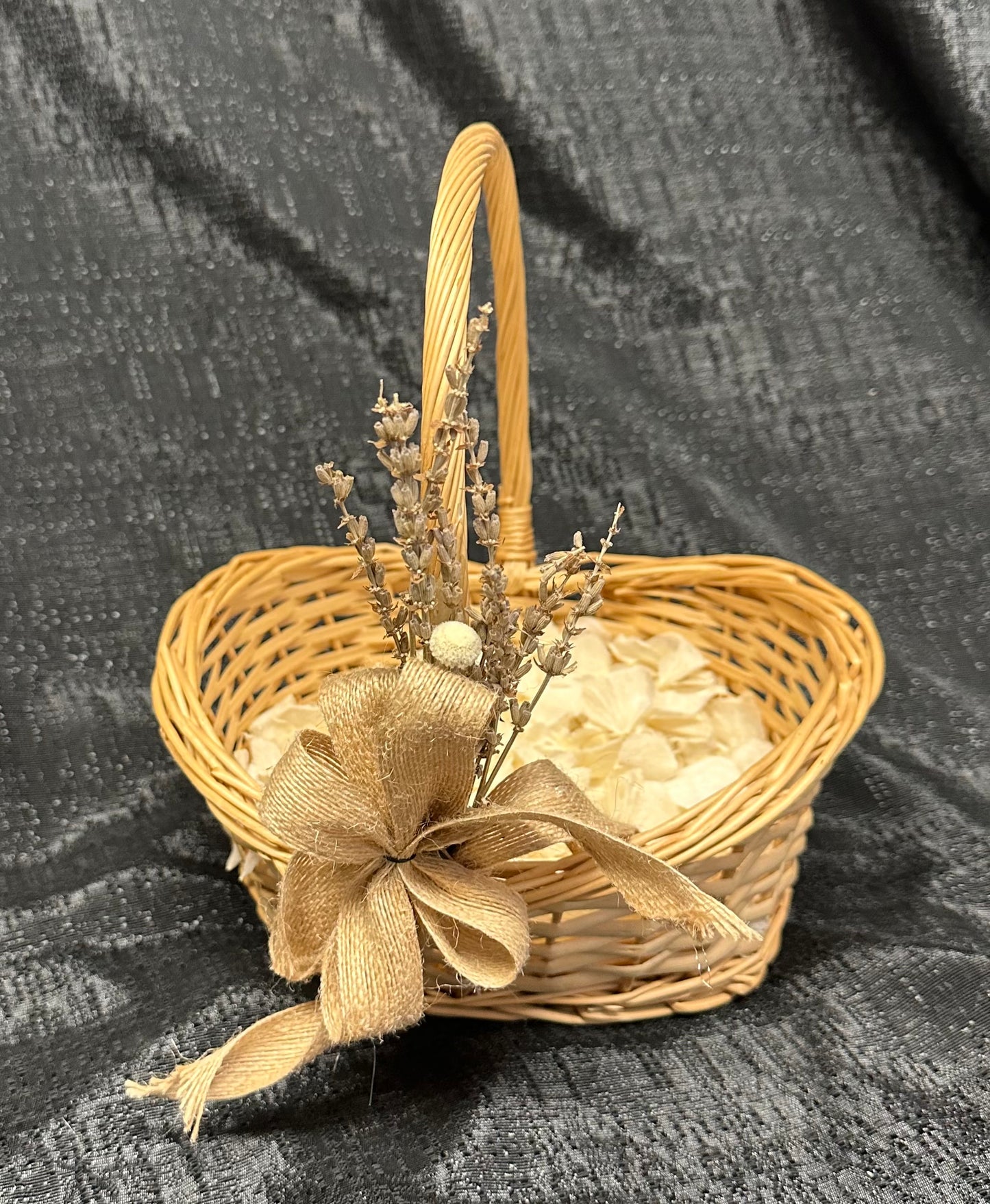 Fall Flower Girl Basket