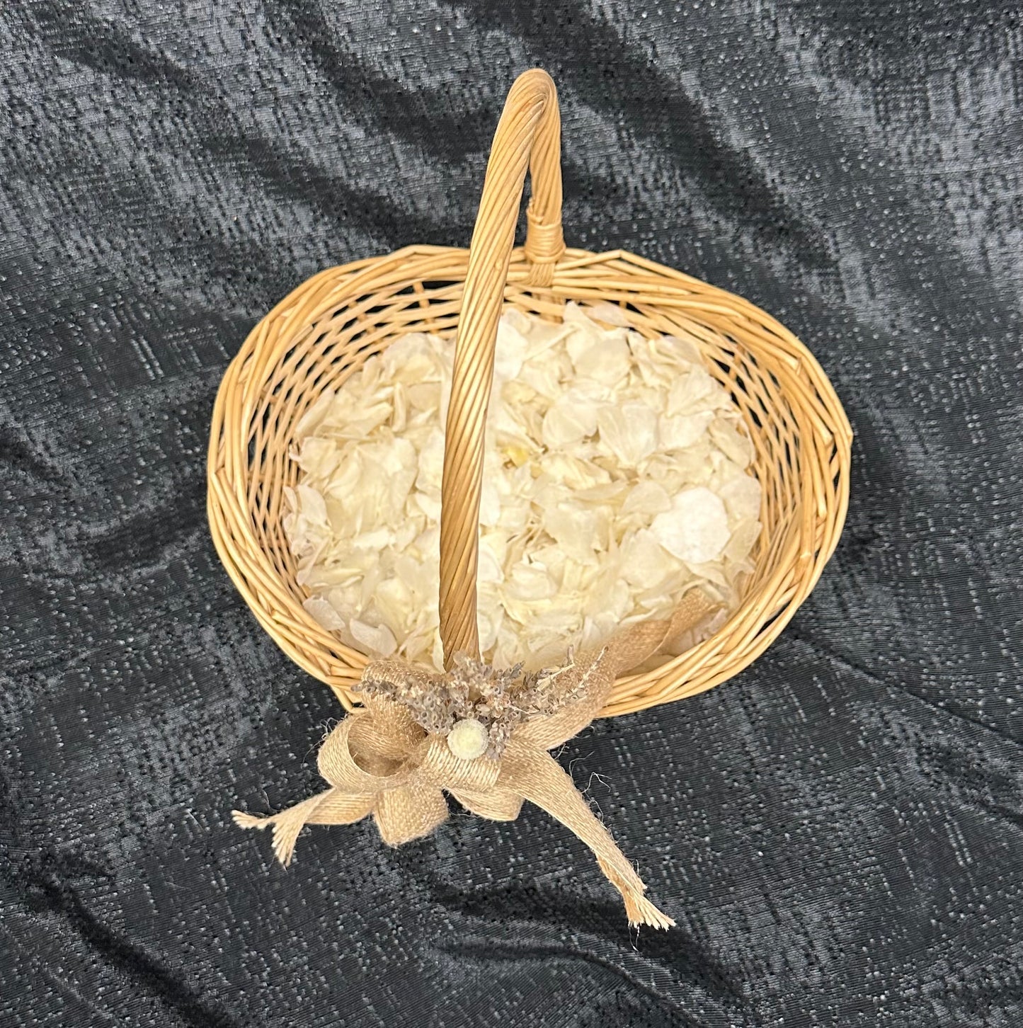 Fall Flower Girl Basket