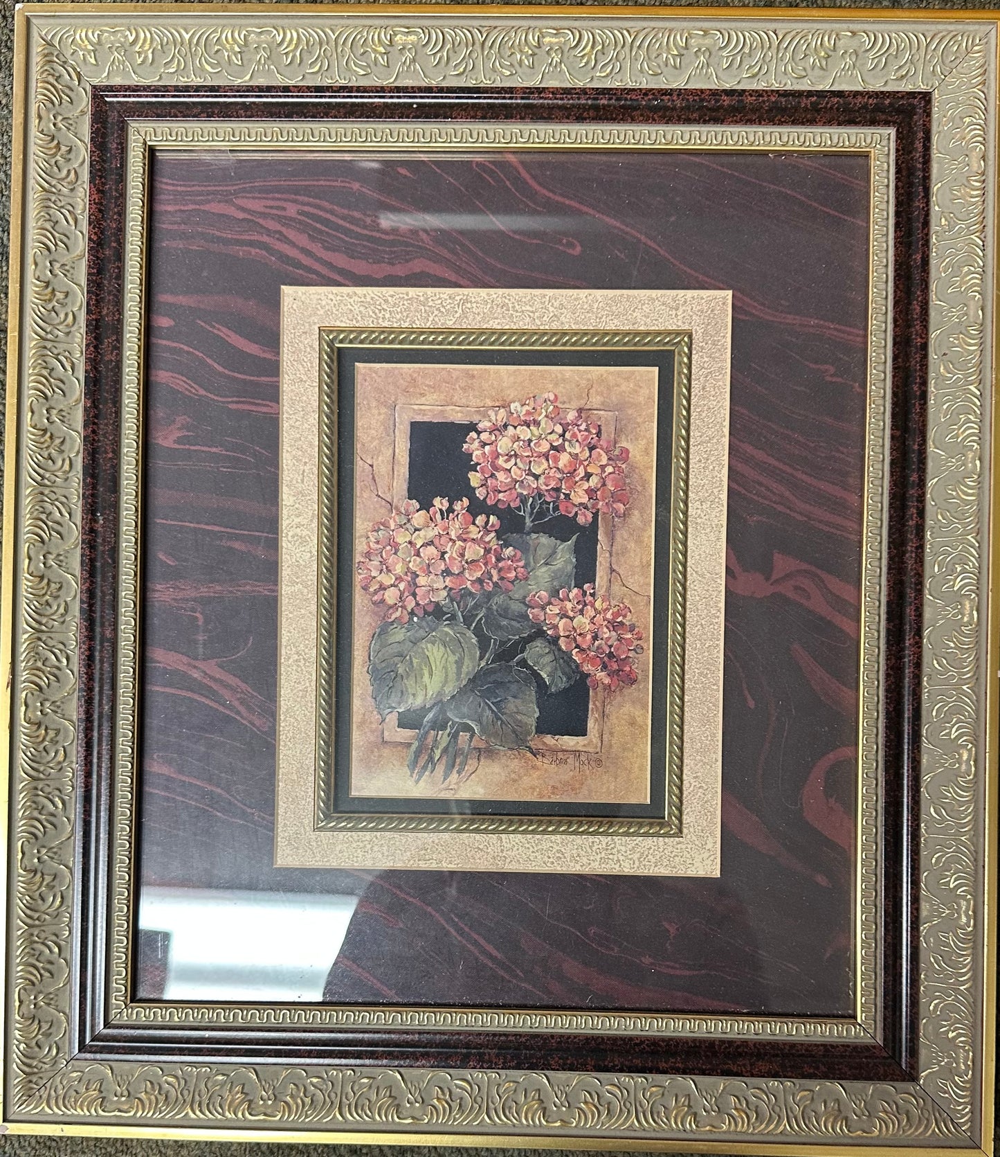 Hydrangea Print by Barbara Mock
