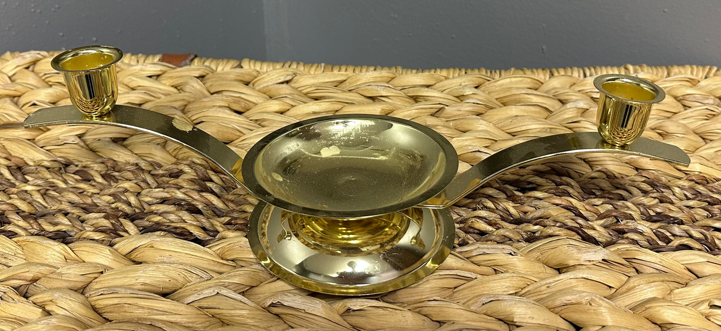Gold Candle Holder