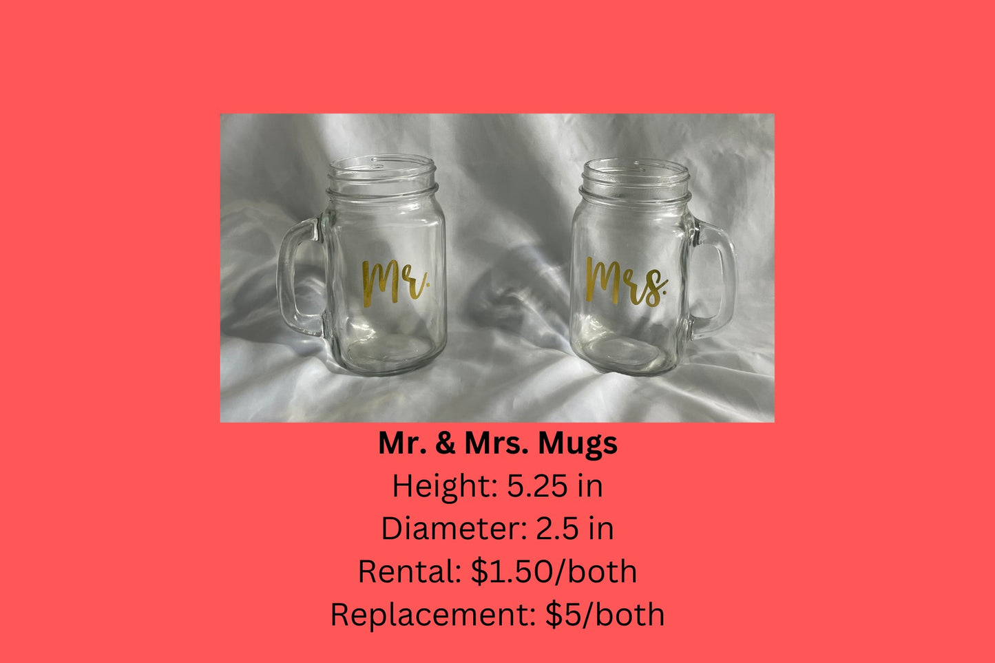Mr. & Mrs. Mugs