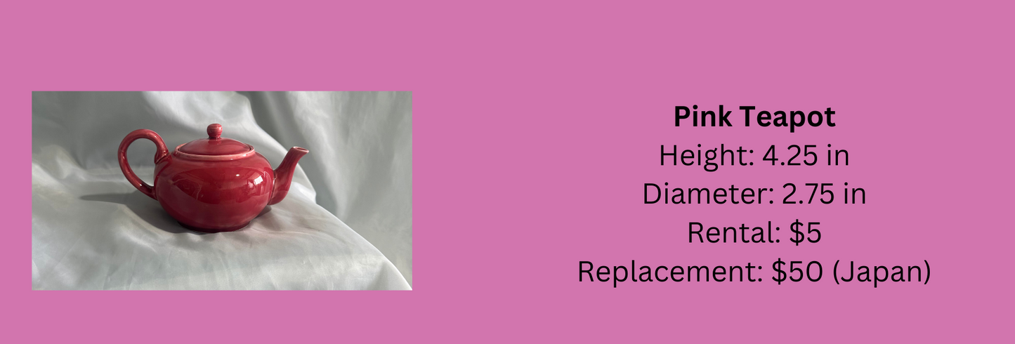 Pink Teapot