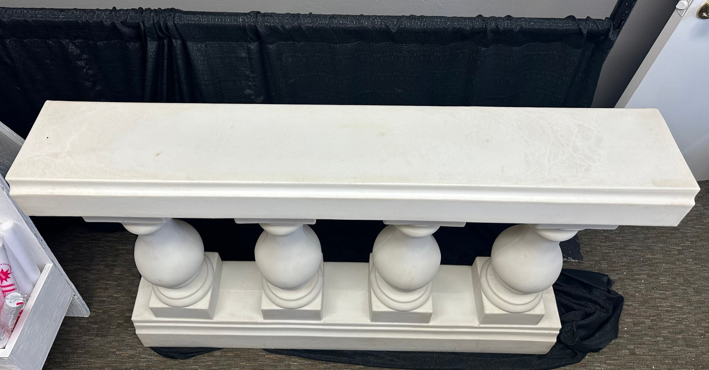 Ivory Pillar Rail