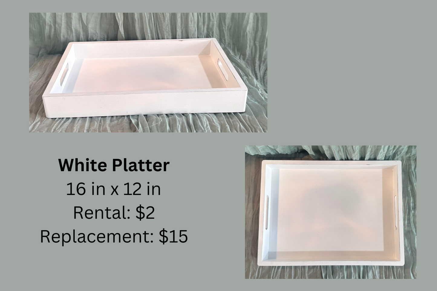 White Platter