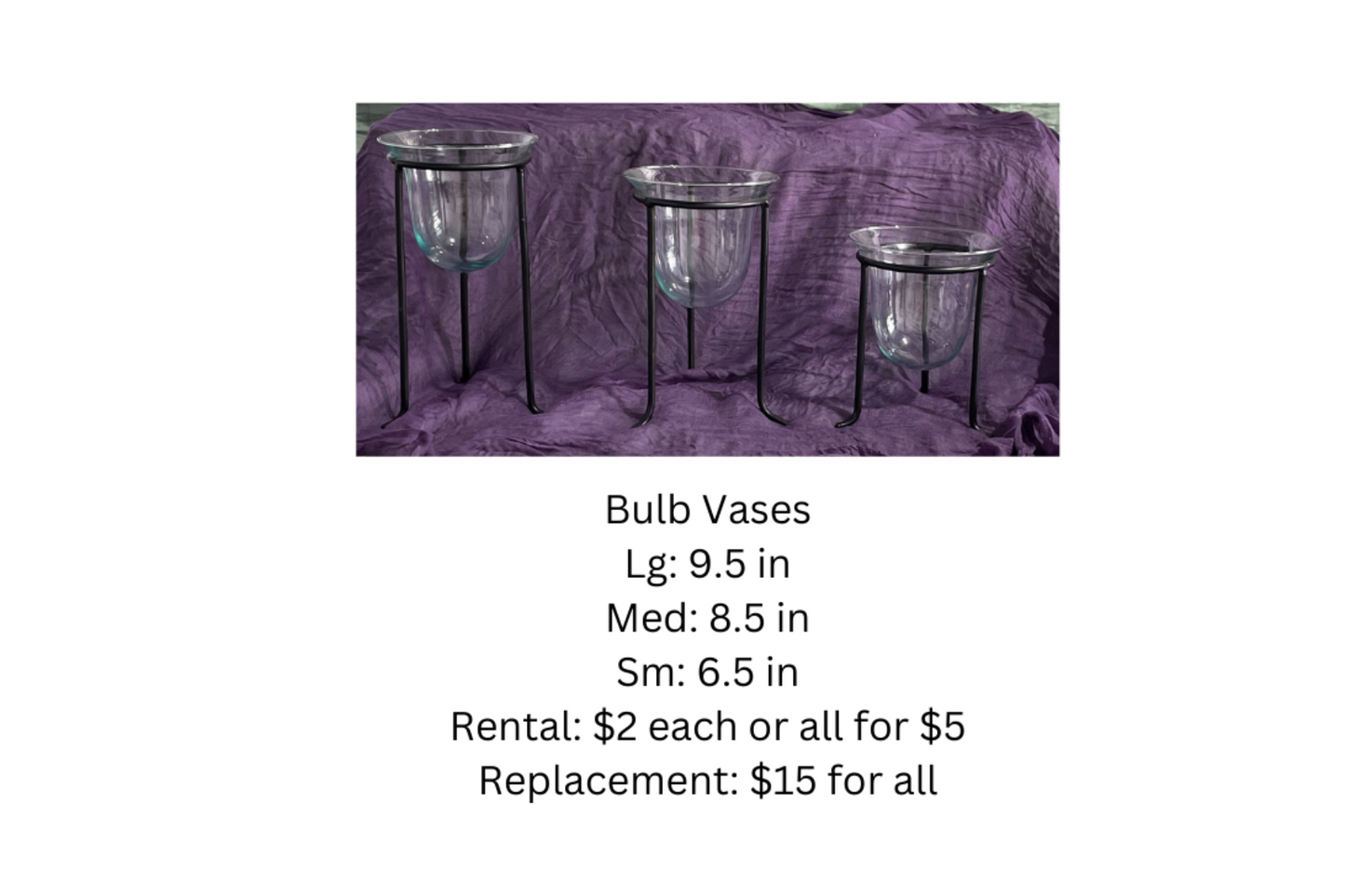 Bulb Vases