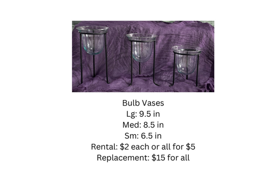 Bulb Vases