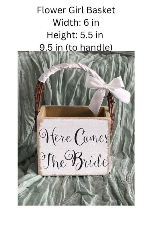 Flower Girl Basket