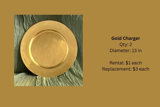 Gold Charger