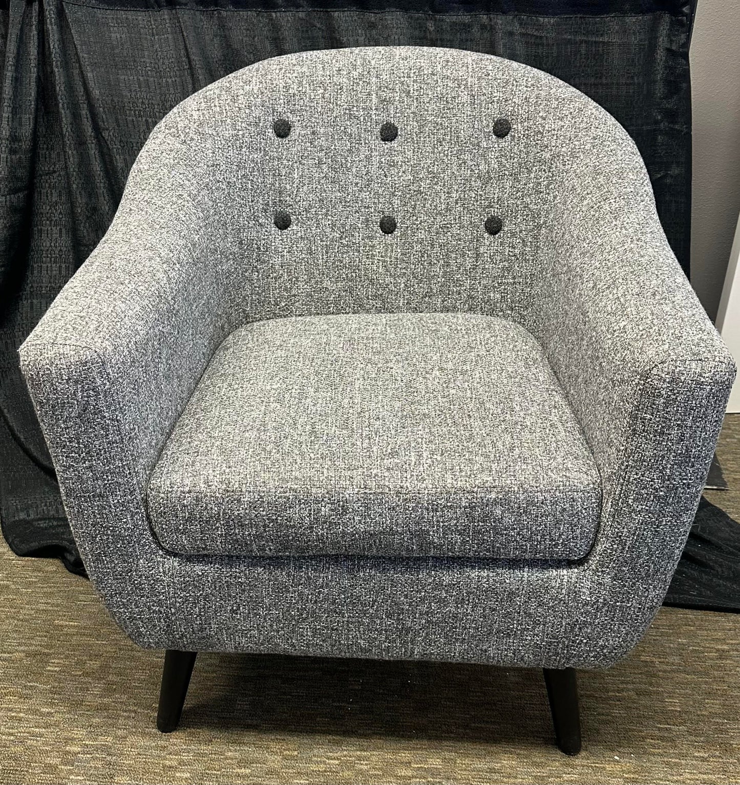 Grey Accent Chair