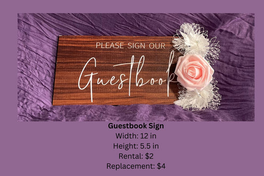 Guestbook Sign