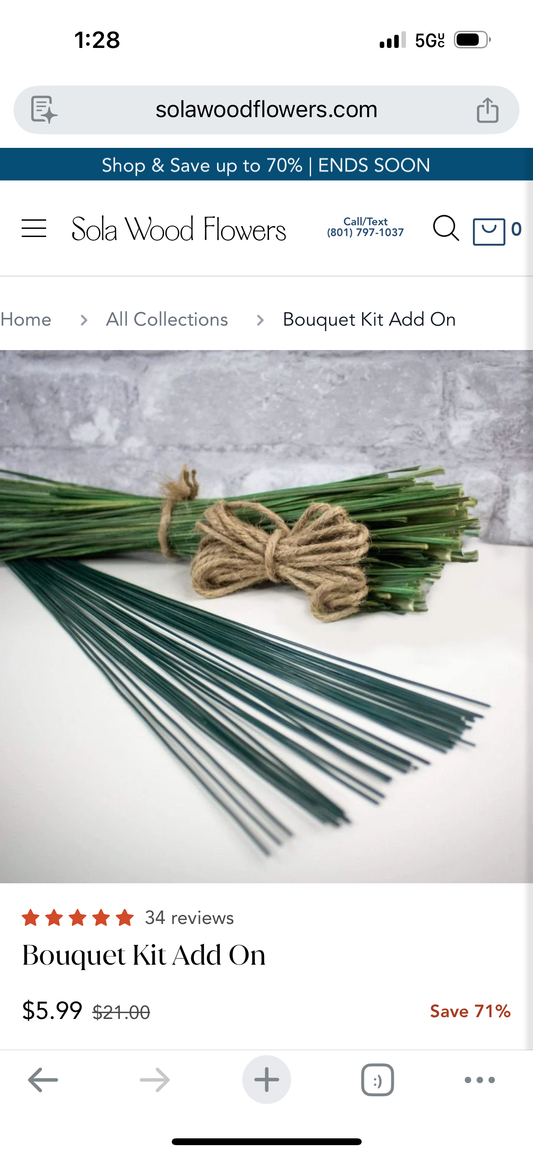 Wood Flower Stems