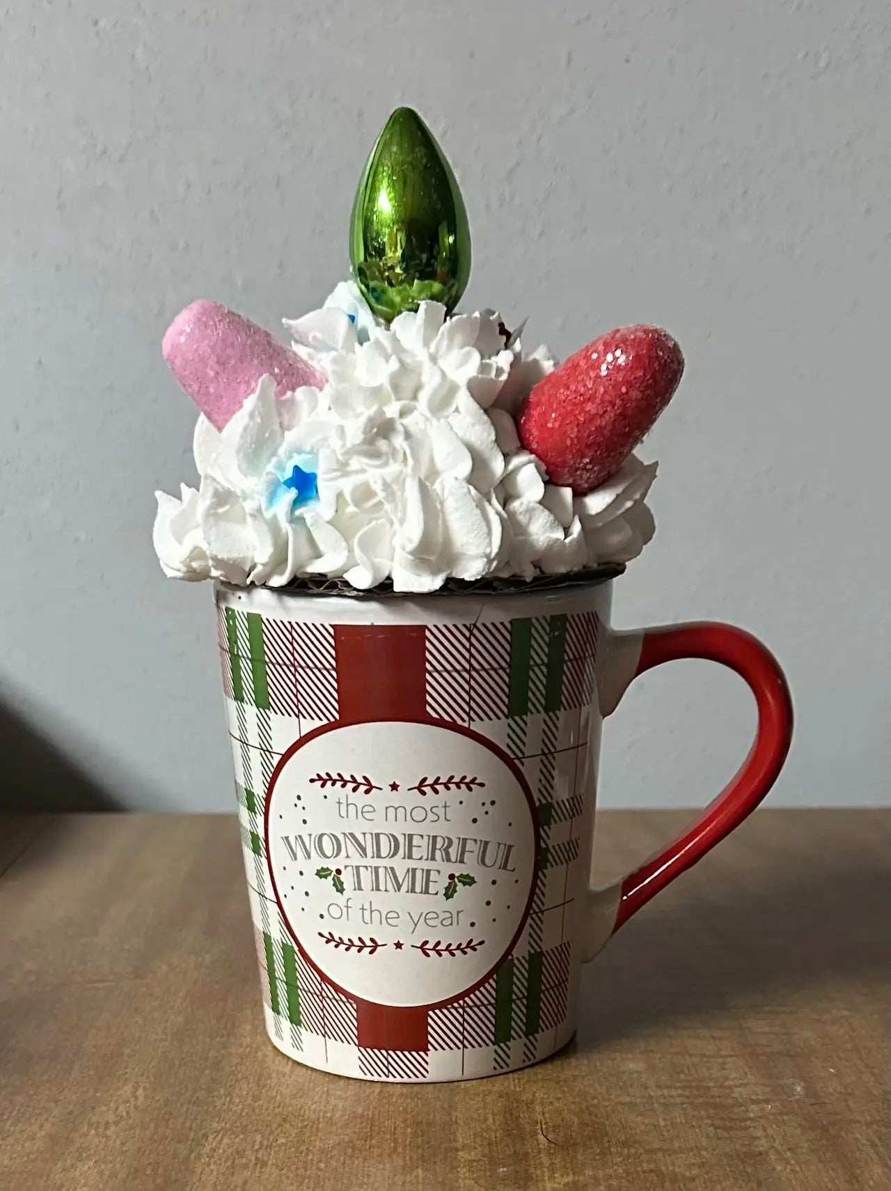 Most Wonderful Time Mug Topper