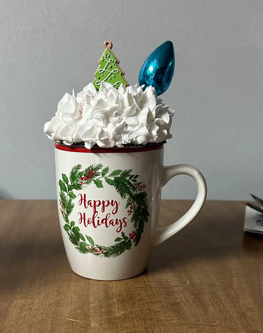 Happy Holidays Mug Topper