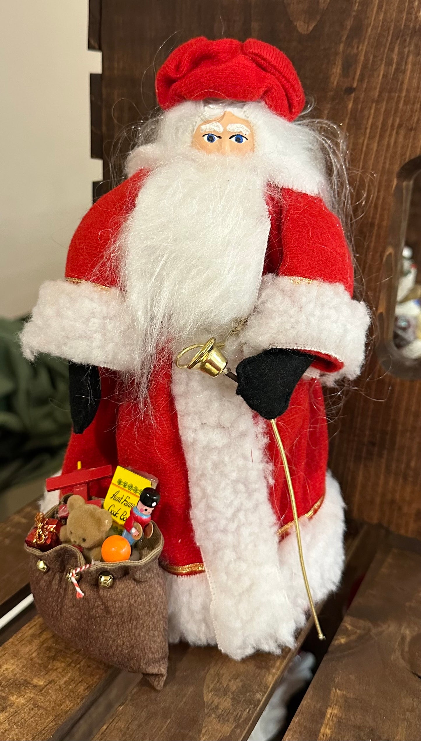 Wine Bottle Santa