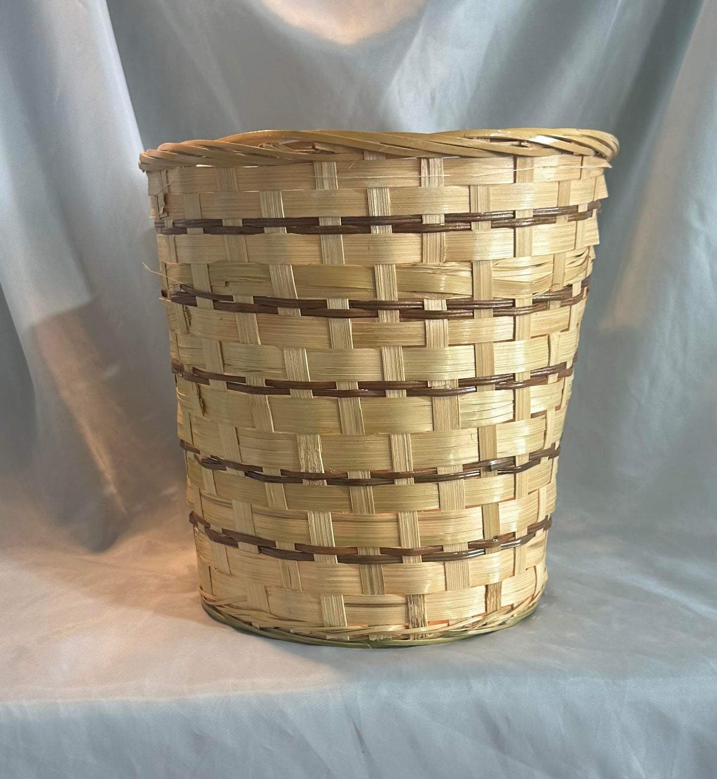 Light Brown Wicker Basket