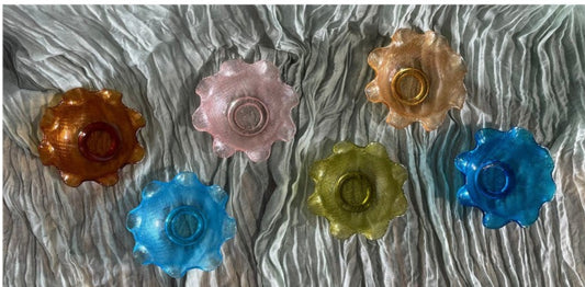 Vintage Multicolored Bowls