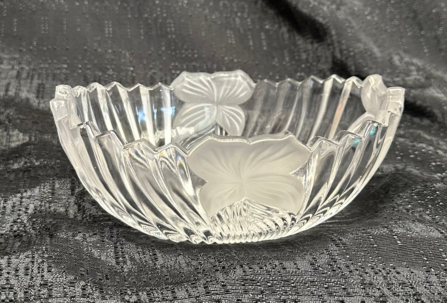 Oval Floral Bowl
