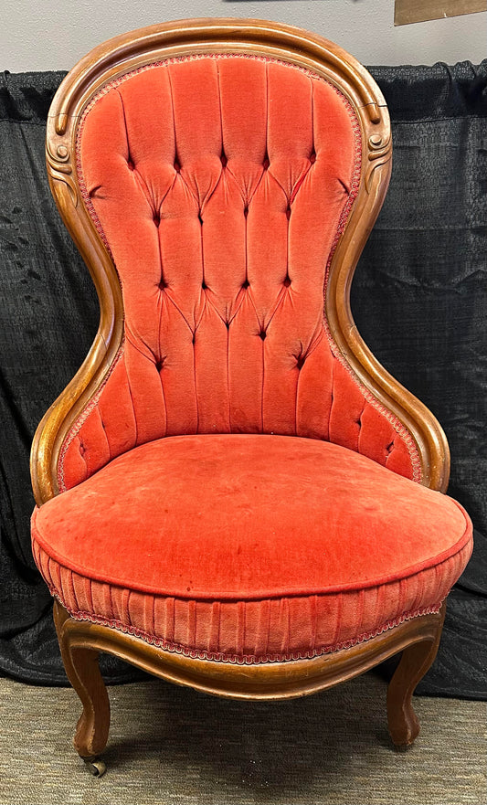 Red Antique Chair