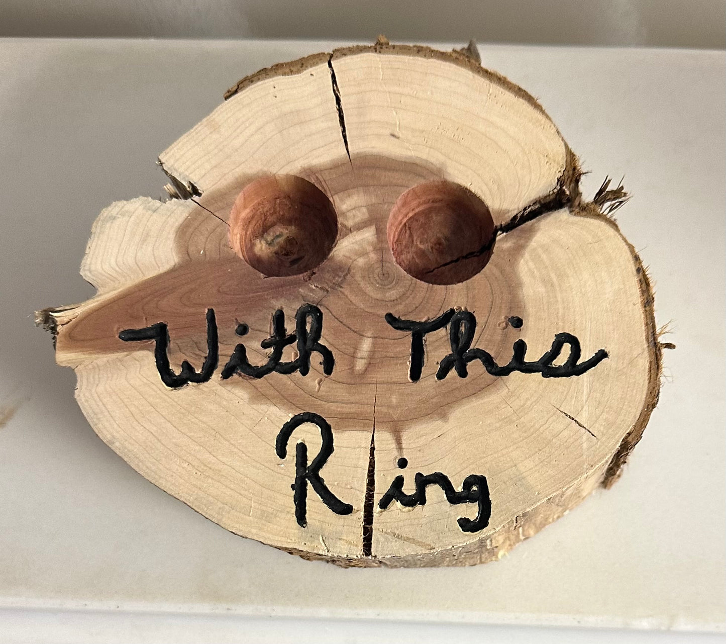 "With This Ring" Candle Holder