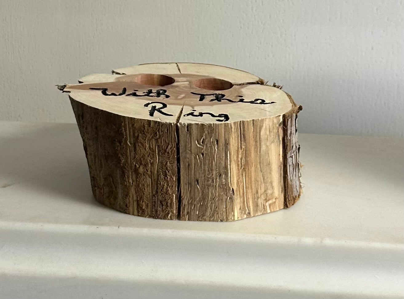 "With This Ring" Candle Holder