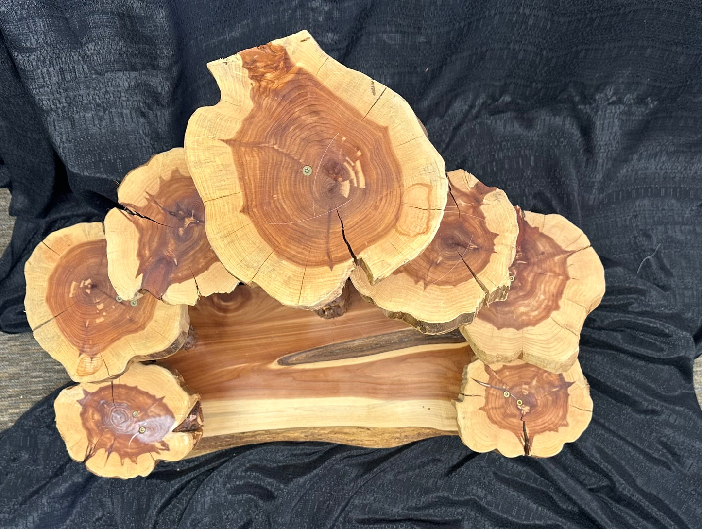 Wooden Tiered Cupcake Stand